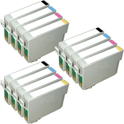 INKFIRST 3 Set Of 4 ® Compatible 200 200Xl Ink Cartridges Replacement for Epson 200 200Xl Workforce Wf-2520 Wf-2530 Wf-2540