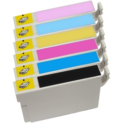 INKFIRST 1 Set Of 6 ® Compatible 98 Ink Cartridges Replacement for Epson 98 T0981 T0982 T0983 T0984 T0985 T0986 High Yield