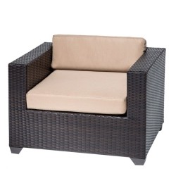 TK CLASSICS Tkc Belle Patio Wicker Club Chair
