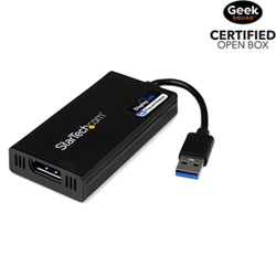 Open Box - Startech USB 3.0 to 4K DisplayPort External Monitor Video Graphics Adapter (USB32DP4K)