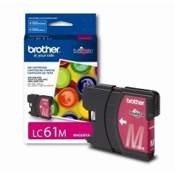BROTHER Lc61Ms Genuine Ink Cartridge (Magenta)