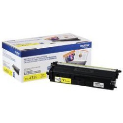 BROTHER Tn433Y Toner Cartridge High Yield In Yellow