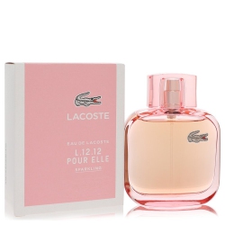 LACOSTE Eau De L.12.12 Pour Elle Sparkling By Edt Spray 3 OZ