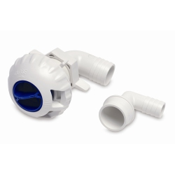 SHURFLO BY PENTAIR Shurflo Livewell Fill Valve W-3-4" & 1-1-8" Fittings