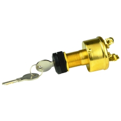 BEP MARINE Bep 4-Position Brass Ignition Switch - Accessory-Off-Ignition & Accessory-Start