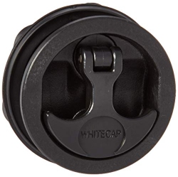 WHITECAP T-Handle Latch - Nylon Black-Black - Locking