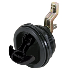 WHITECAP T-Handle Latch - Nylon Black-Black - Non-Locking