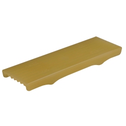C.E. SMITH C.e.smith Flex Keel Pad - Full Cap Style - 12" X 3" - In Gold