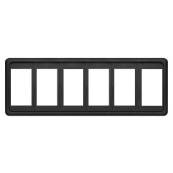 BLUE SEA SYSTEMS Sea 8260 6 Position Contura Switch Mounting Panels