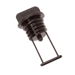 BARTON MARINE Drain Plug - 15MM (19-32") Bore - In Black