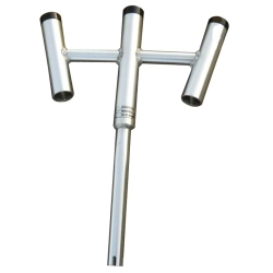 WAHOO INDUSTRIES Wahoo Triple Rod Holder