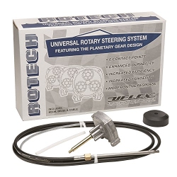 UFLEX Rotech 9' Rotary Steering Package - Cable, Bezel, Helm