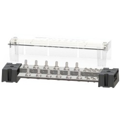 BLUE SEA SYSTEMS Sea Powerbar 1000 - 12 5-16" Terminal Studs W-Cover