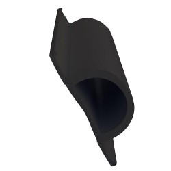 DOCK EDGE Standard "d" Pvc Profile - 16' Roll - In Black