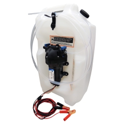 JABSCO Flat Tank Oil Changer System - 3-1-2 Gallon Tank - 12V