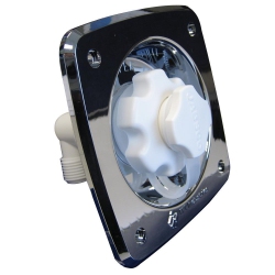 JABSCO Flush Mount Water Pressure Regulator 45Psi - Chrome