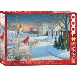 EUROGRAPHICS Country Cardinals By Sam Timm 1000-Piece Puzzle