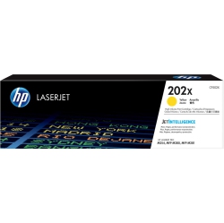 HP 202X Laserjet Toner Cartridge (Cf502X) In Yellow