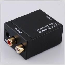 EGALAXY ® Digital Spdif to Analog Rca Audio Converter Adapter