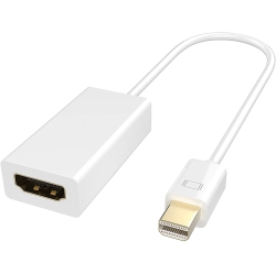 HYFAI Mini Displayport Thunderbolt to HDMI Adapter Compatible to Mirror Your Imac Macbooks & PCs Screen to Tv/monitor
