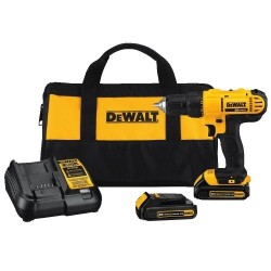 DEWALT Dcd771C2 20V Max Lithium-Ion Compact Drill/driver Kit ( (2) 20V Max Compact Lithium Ion Battery Packs Compact Charger)