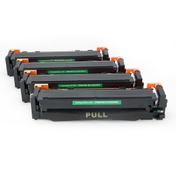 GOTONERS Generic Packaged 4Pk Canon 045H New Compatible Crg045H (1243C001/1244C001/1245C001/1246C001) Color Set for Canon Mf634CDw/mf632CDw/lbp612CDw