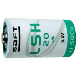 SAFT Lsh20 3.6 Volt D 13000 Mah Lithium Battery