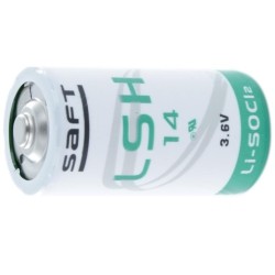 SAFT Lsh14 3.6 Volt C 5800 Mah Lithium Battery
