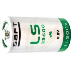 SAFT Ls33600 3.6 Volt D 17000 Mah Lithium Battery