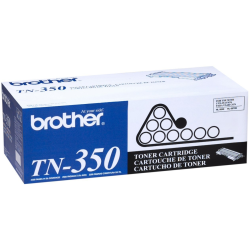 BROTHER Tn350 Original Toner Cartridge In Black