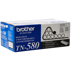 BROTHER Tn580 High Yield Original Toner Cartridge, for Dcp-8060-8065Dn, Hl-5240-5280Dw, Mfc-8460N-8860Dn In Black