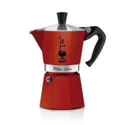 BIALETTI Moka Express 6-Cup Stovetop Espresso Maker In Red