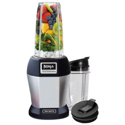 Ninja Nutri Pro 0.5L 900-Watt Stand Blender - Black/Silver