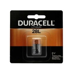 DURACELL 28L 6 Volt Lithium Battery (Px28L / 2Cr1/3N / L544)