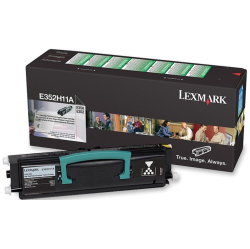 LEXMARK E352H11A High Yield Original Cartridge for E350, E352 In Black