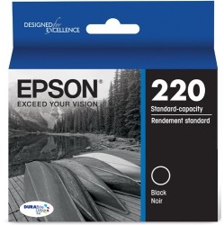 EPSON 220 Durabrite Ultra Standard Capacity Ink Cartridge (T220120) In Black