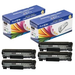 PRINTOXE Compatible 4 Cartridges Replacement for Canon Crg 137 Universal Toners Crg137 / 337 / 737 ( 9435B001Aa ) for Canon I