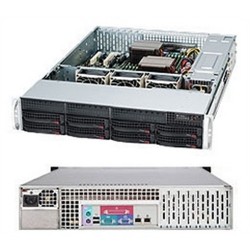 SUPERMICRO Case 2U 600W 8X3.5Inch Sas/sata 2Xfixed 3.5Inch (Cse-825Tq-600Lpb)