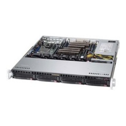 SUPERMICRO Case 1U 4X3.5 Inch Hotswap Sas/sata 500W 4X4Cm Fan (Cse-813Mftqc-505Cb)