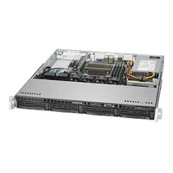 SUPERMICRO Server Case 1U 4X3.5 Inch Hotswap Sas/sata 350 Watts 4X40X28MM (Cse-813Mftqc-350Cb)