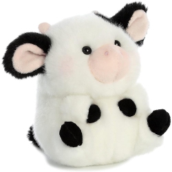 AURORA World Rolly Pet Daisy Cow Plush
