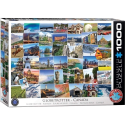 EUROGRAPHICS Canada Globetrotter Puzzle (1000 Piece)