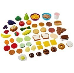LEARNING RESOURCES New Sprouts Complete Play Food Set, 50 Pieces