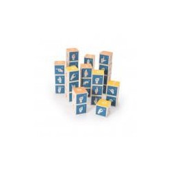 UNCLE GOOSE Abc Sign Langauge Blocks