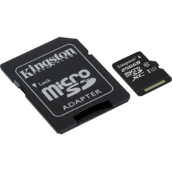 KINGSTON 256GB Canvas Select Uhs-I Microsdxc Memory Card With Sd Adapter