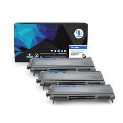 GOTONERS 3Pk Brother New Compatible Tn-350 Standard Yield Toner for Hl-2030/2040, Mfc-7220/7820, Dcp-7010/7020/7025 In Black