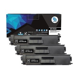 GOTONERS 3Pk Brother New Compatible Tn-433 High Yield Toner for Brother Hl-L8260CDw/l8360CDw, Mfc-L8900CDw/l8610CDw In Black
