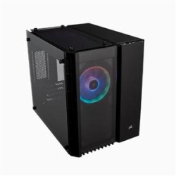 CORSAIR Crystal Series 280X RGB Tempered Glass Micro Atx PC Case In Black