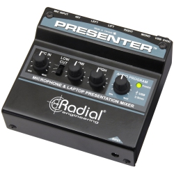 RADIAL ENGINEERING Radial Presenter Audio Presentation Mixer