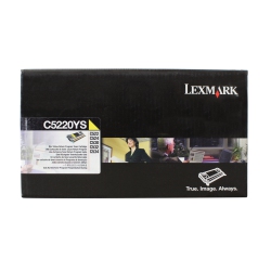 LEXMARK C5220Ys Toner Cartridge C5220S Genuine New Sealed Box In Yellow